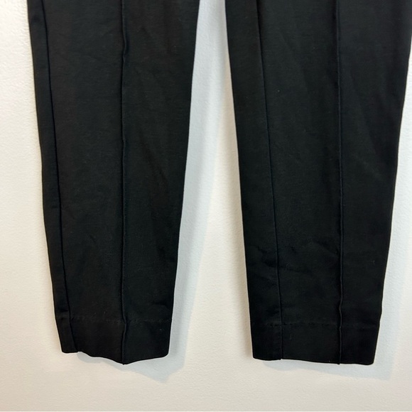 Everlane The Stretch Black Ponte Skinny Ankle Pants Size 6 - Picture 12 of 12